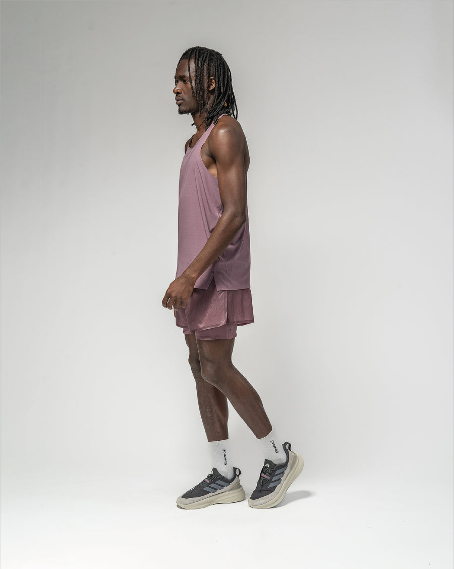 Camiseta de running Adi365 H.Koumori para hombre Shadow Fig