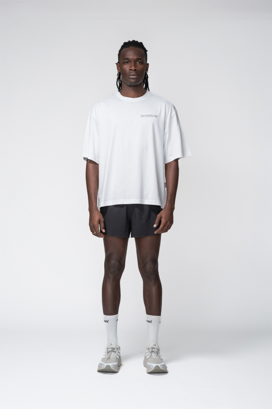 Camiseta blanca Post Running High Boulder