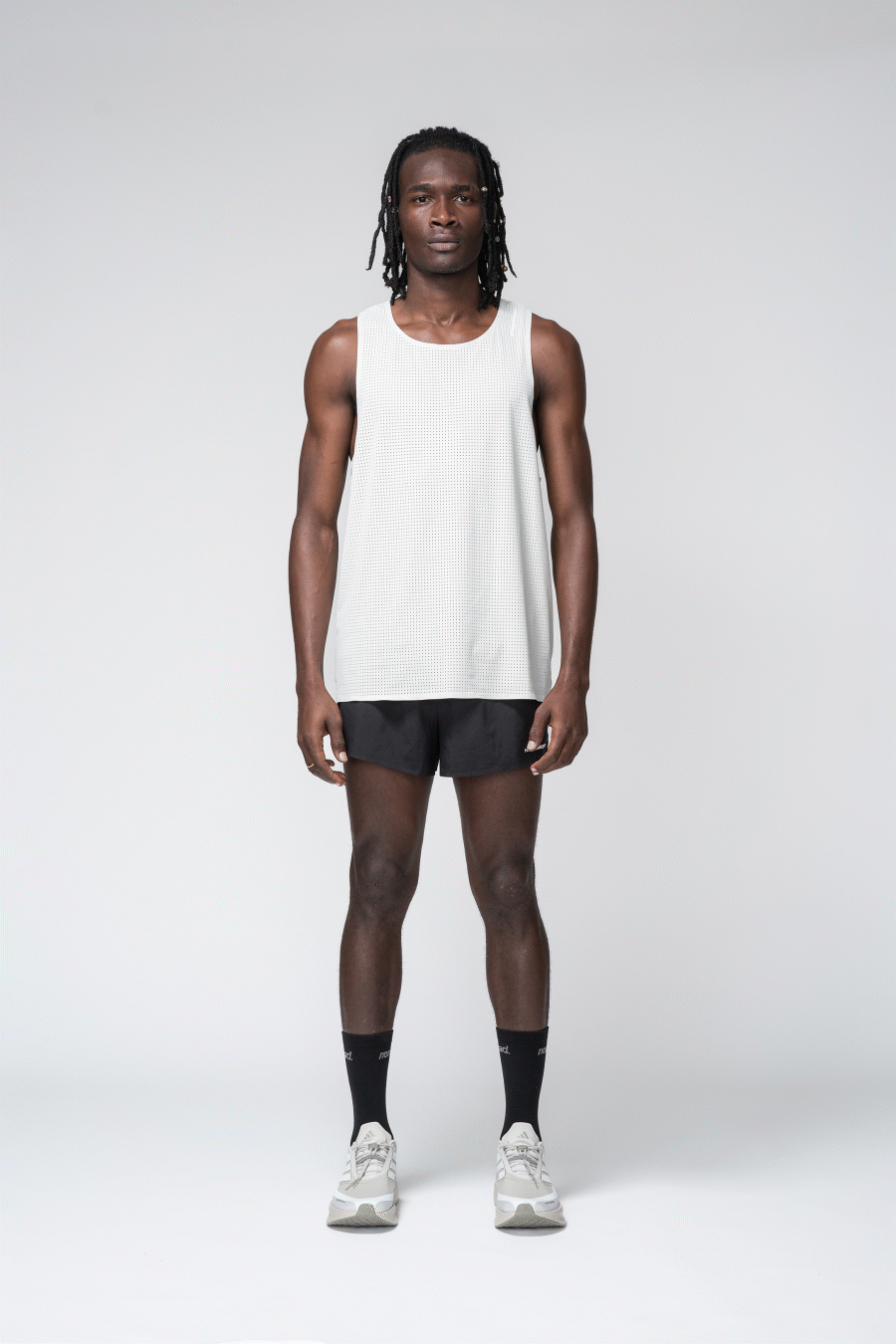 Camiseta de entrenamiento gris glaciar