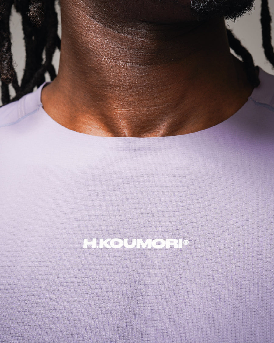 Camiseta de entrenamiento ligero lila