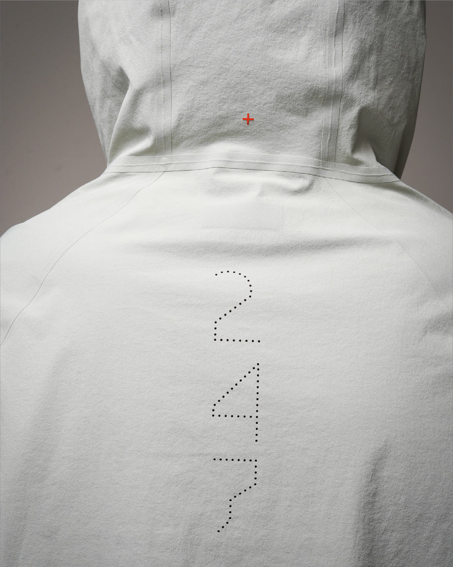 Chaqueta cortavientos de té