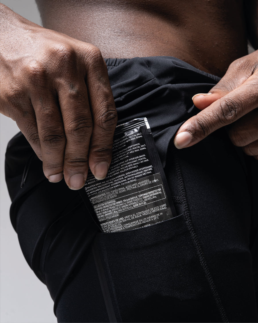 Shorts de entrenamiento negros