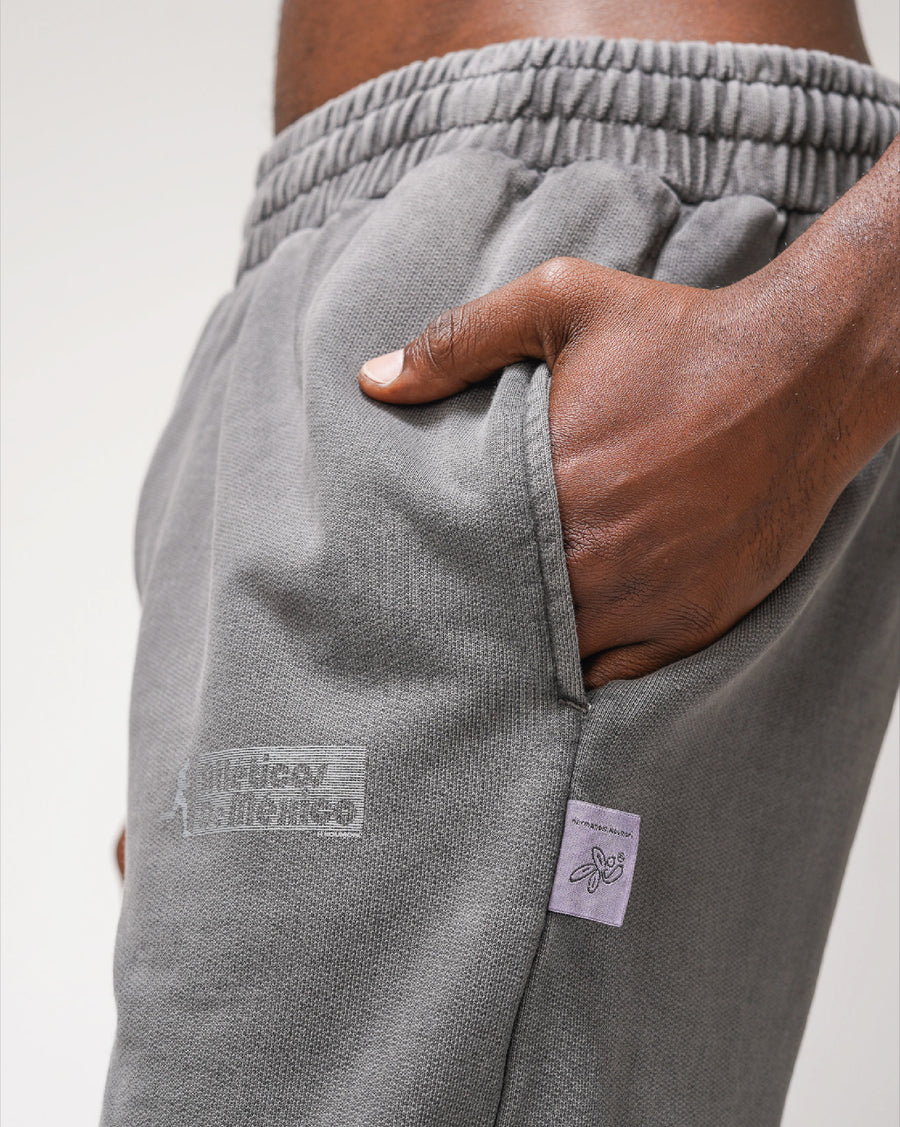 Joggers Atléticos de México Negro Teñido en Prenda