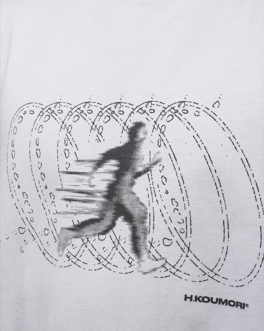 Camiseta blanca de Running World Boulder