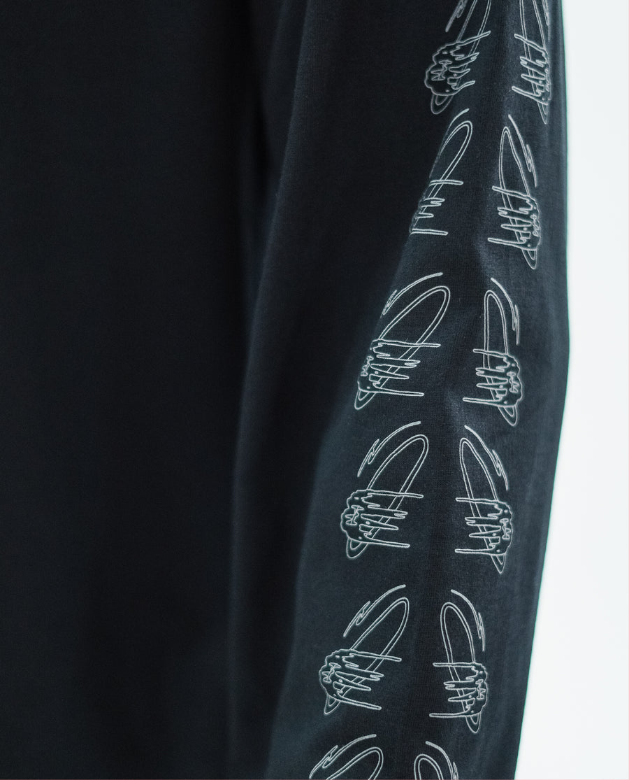 Camiseta Runner LS negra