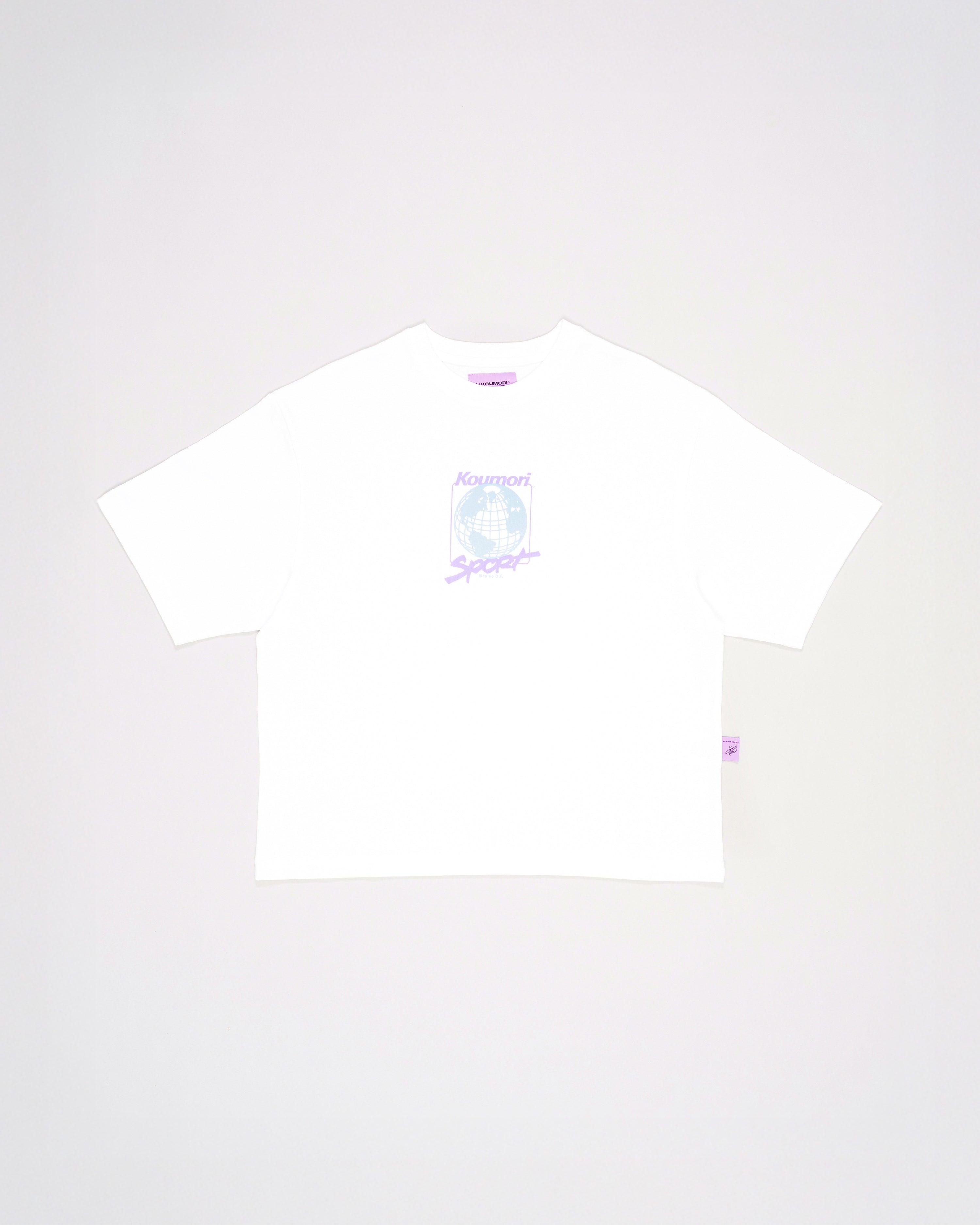 Camiseta deportiva Boulder blanca