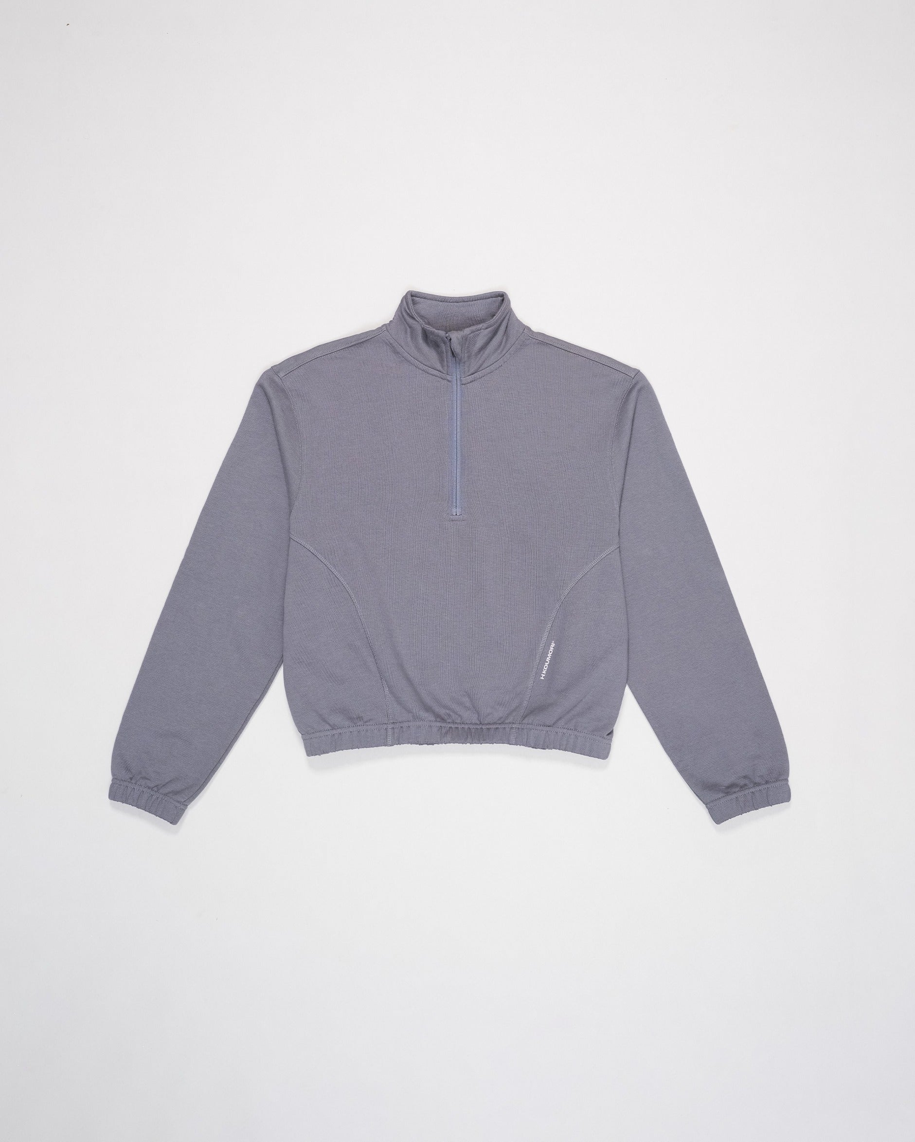 Pausa Half Zip para mujer Azul Turbulencia