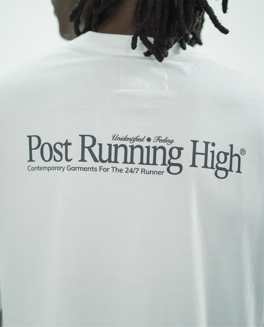 Camiseta blanca Post Running High Boulder