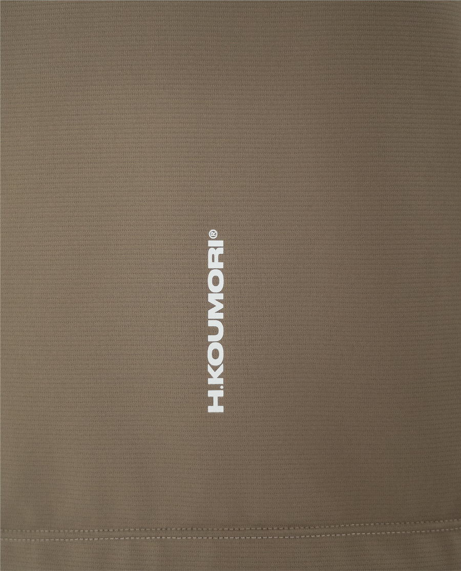 Camiseta de entrenamiento ligera Fossil Brown