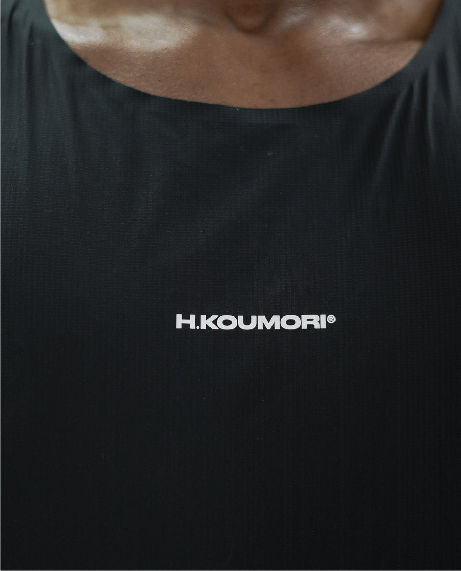 Camiseta de carrera negra