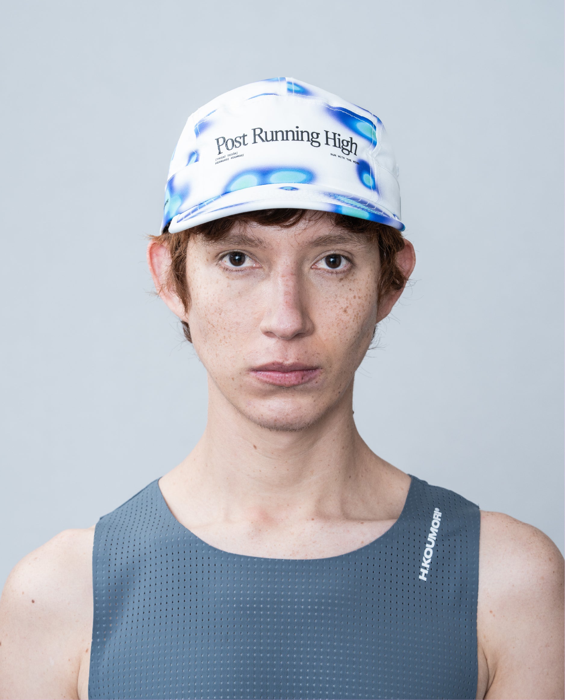 Camper de Nueva Era con mapa de calor blanco