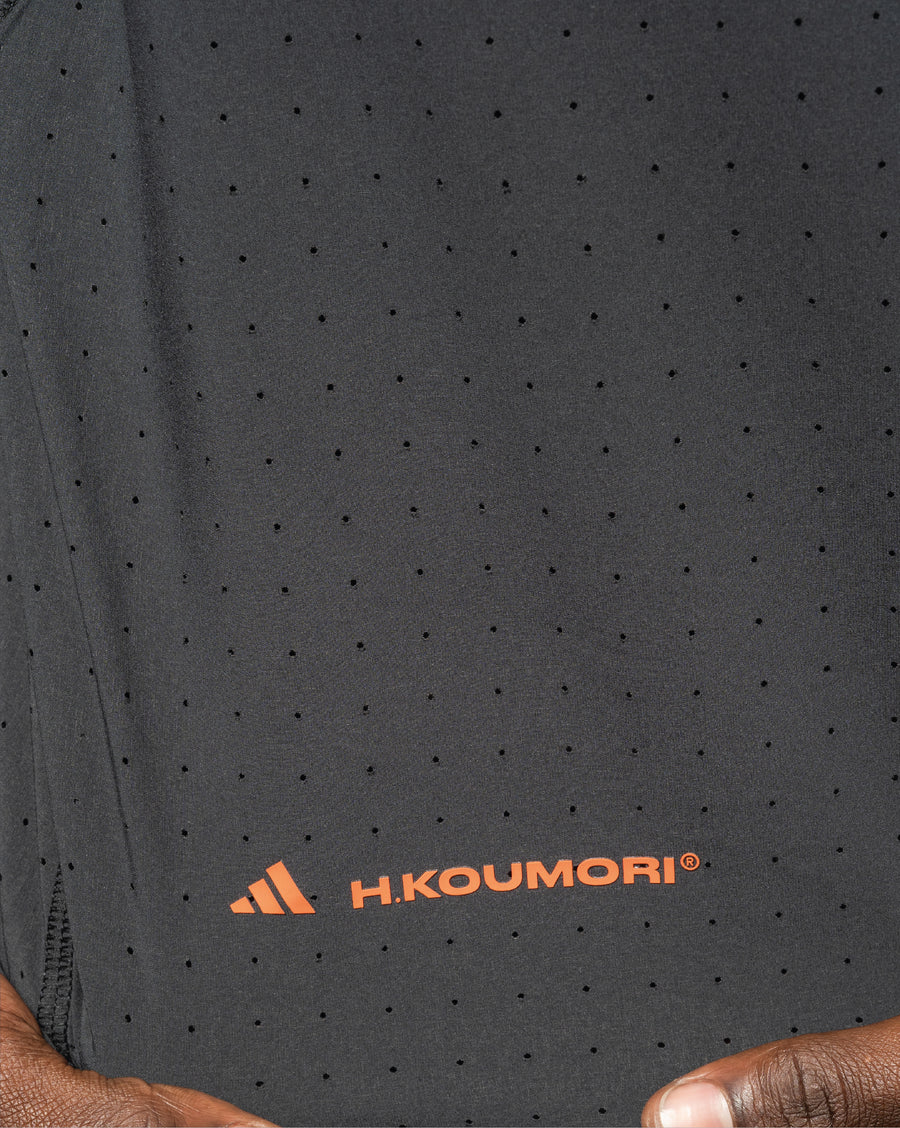 Camiseta de running Adi365 H.Koumori negra