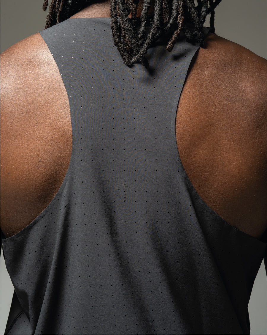 Camiseta de running Adi365 H.Koumori negra