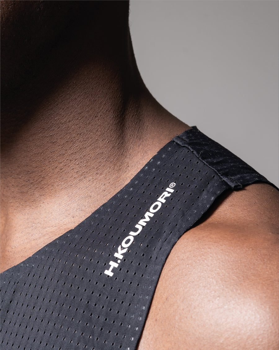 Singlet de entrenamiento negra