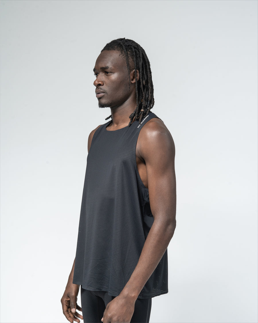 Singlet de entrenamiento negra