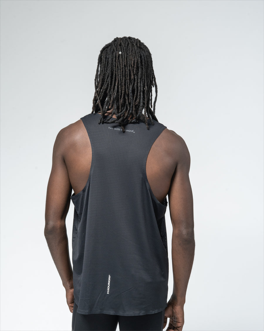 Singlet de entrenamiento negra