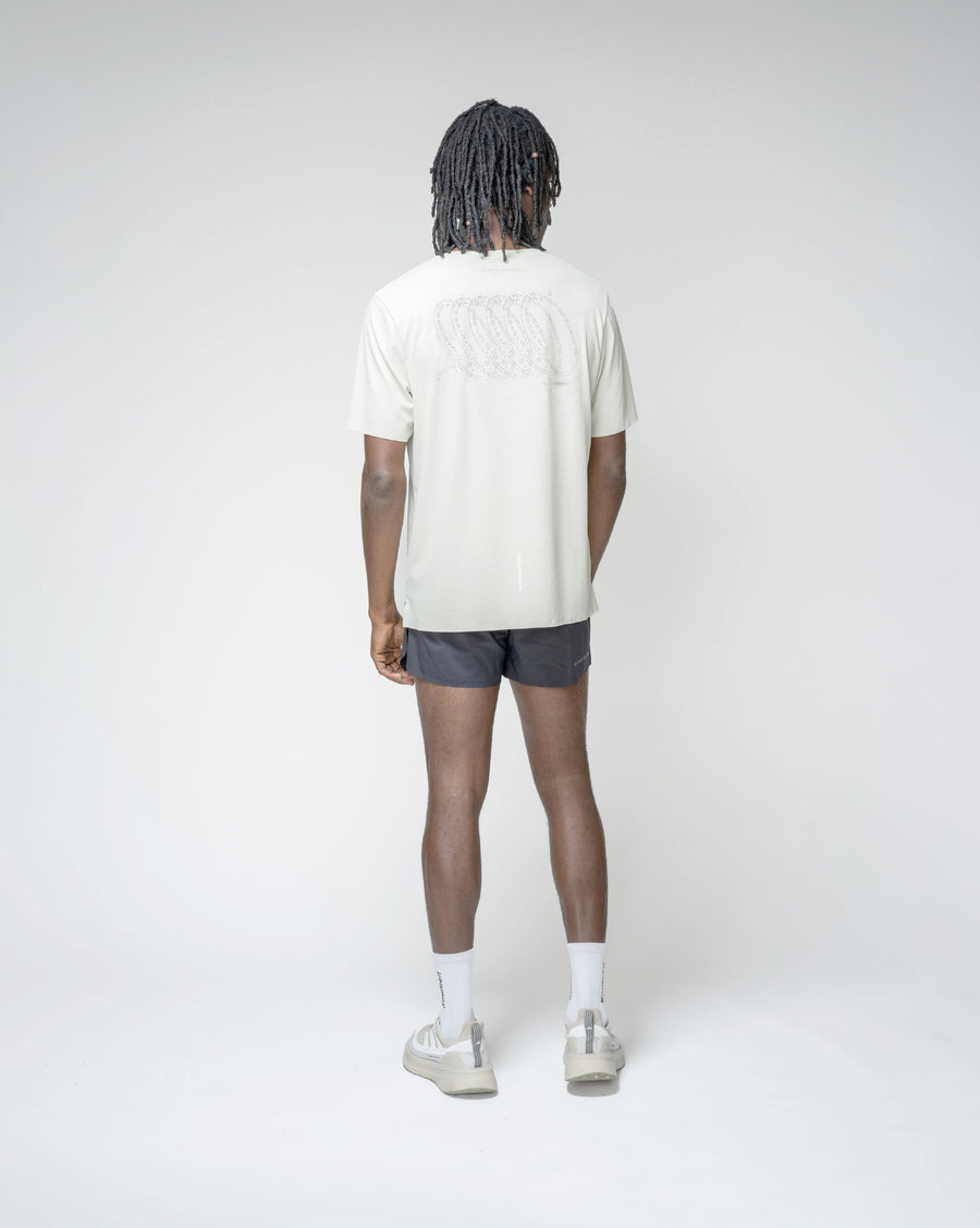 Camiseta de entrenamiento Running Motion gris glacial