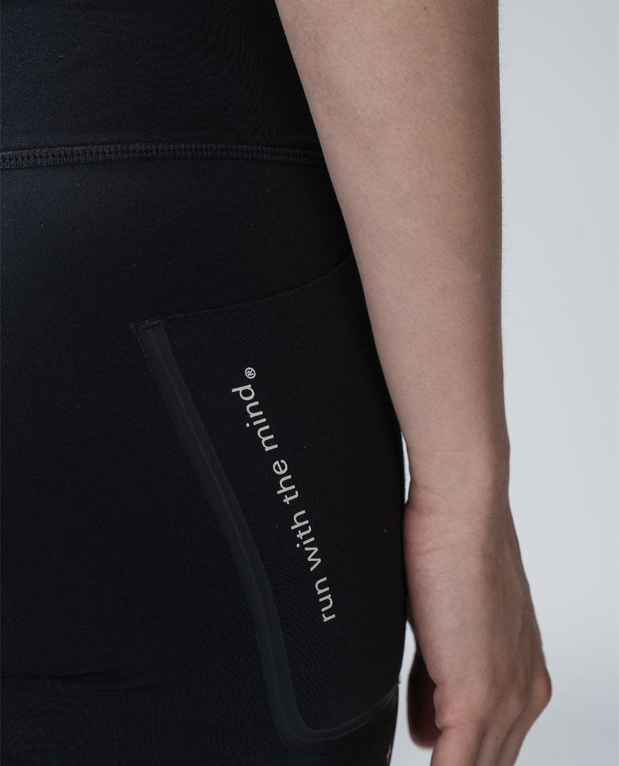 Mallas de compresión negras para mujer