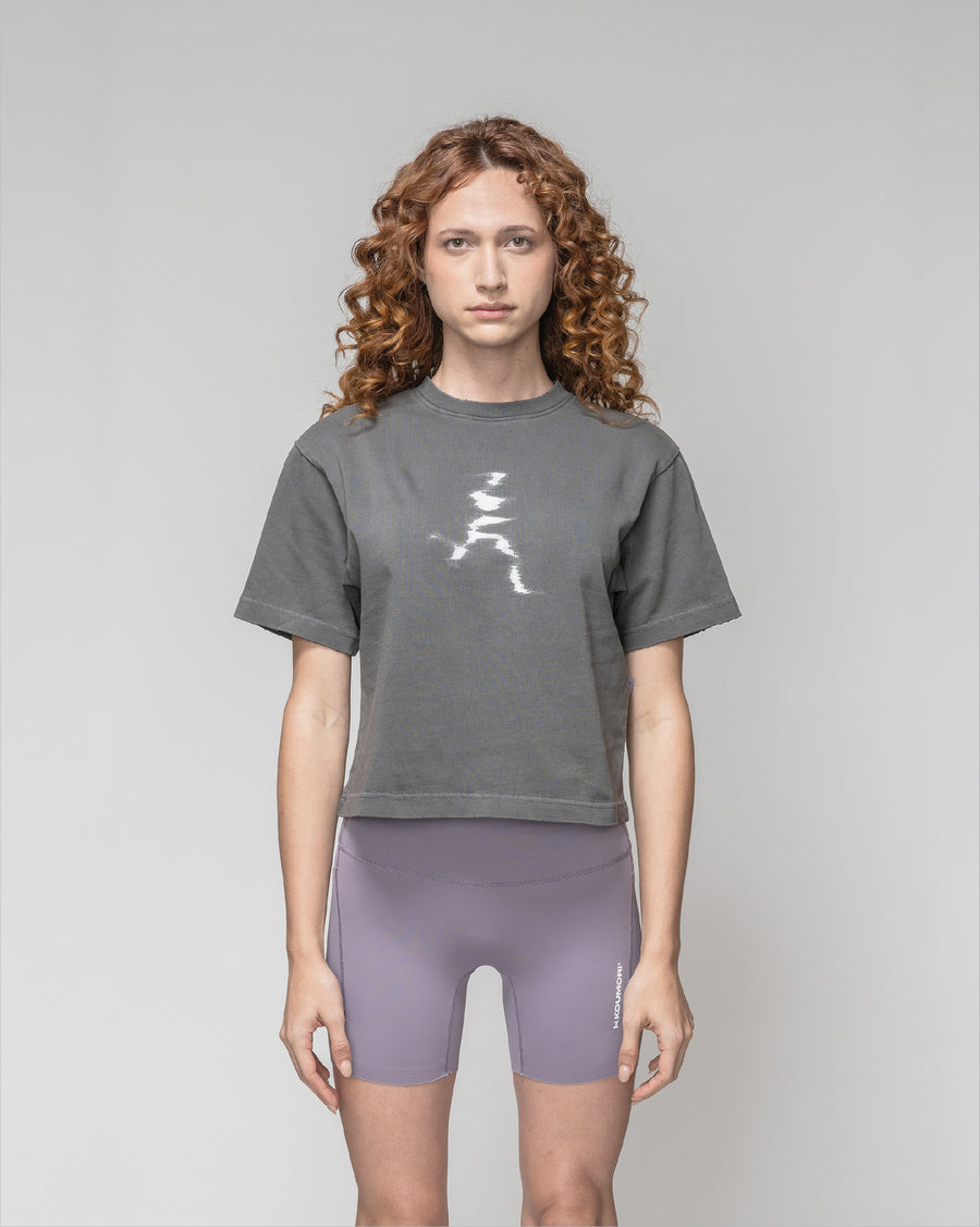 Camiseta Boulder Shade para mujer con teñido en prenda