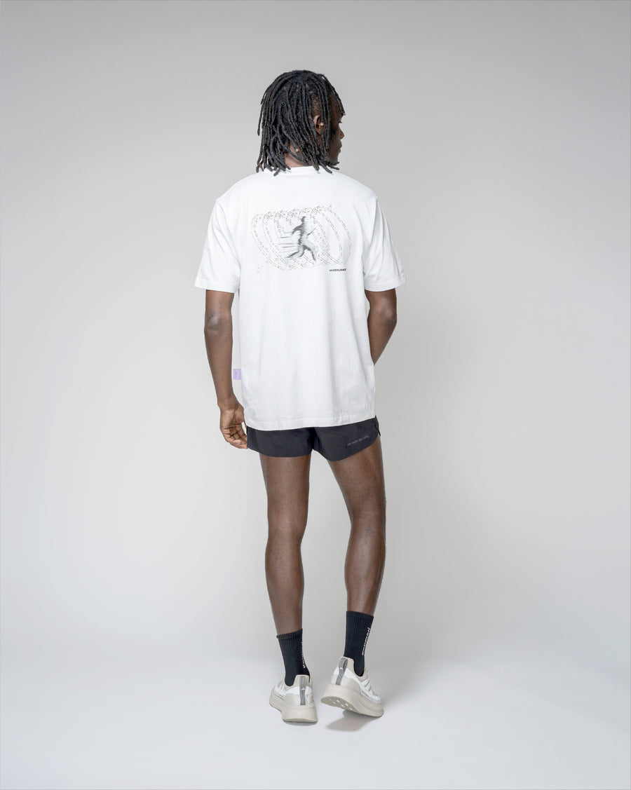 Camiseta Running Motion Regular Blanca