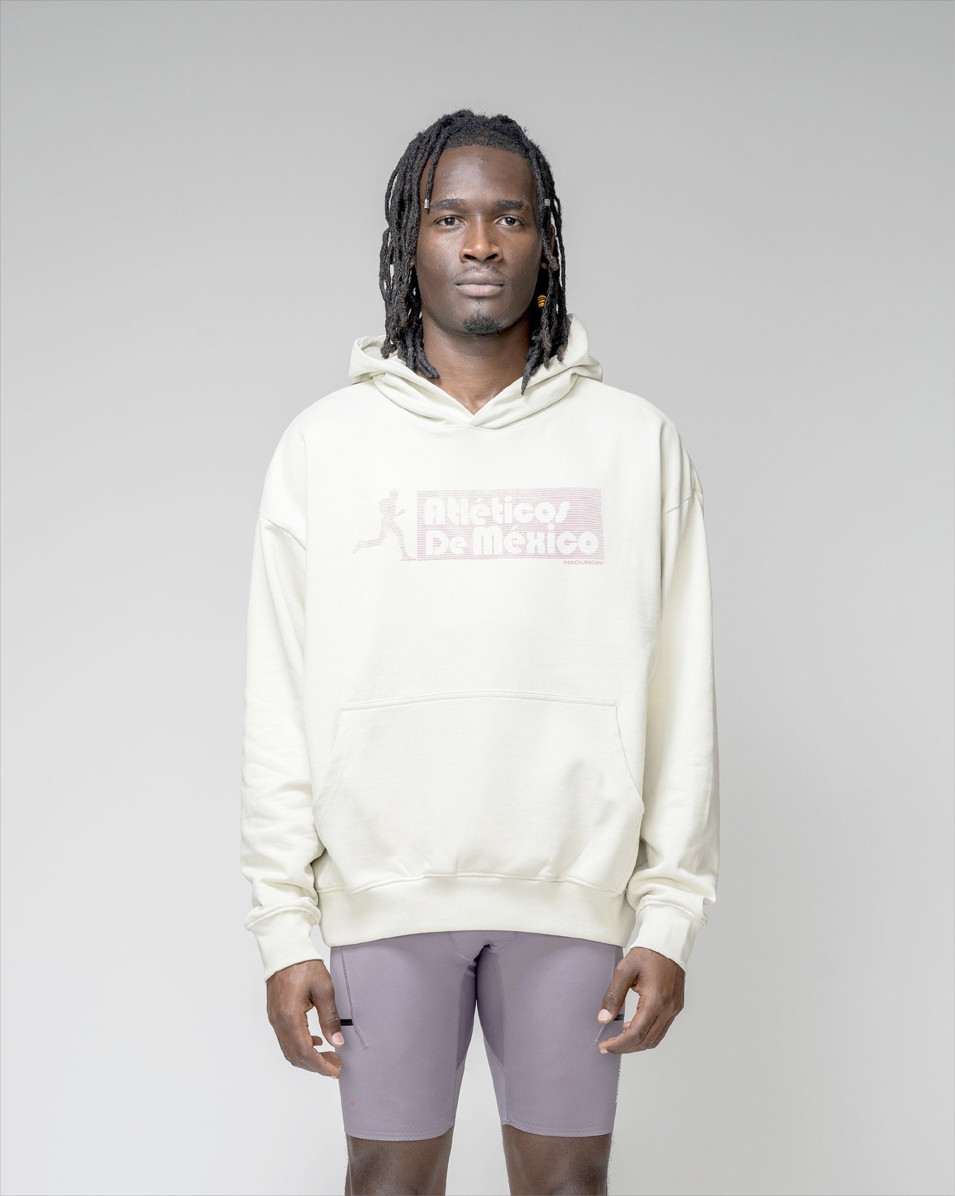 Sudadera con capucha Atléticos de México Boulder Gris Glaciar