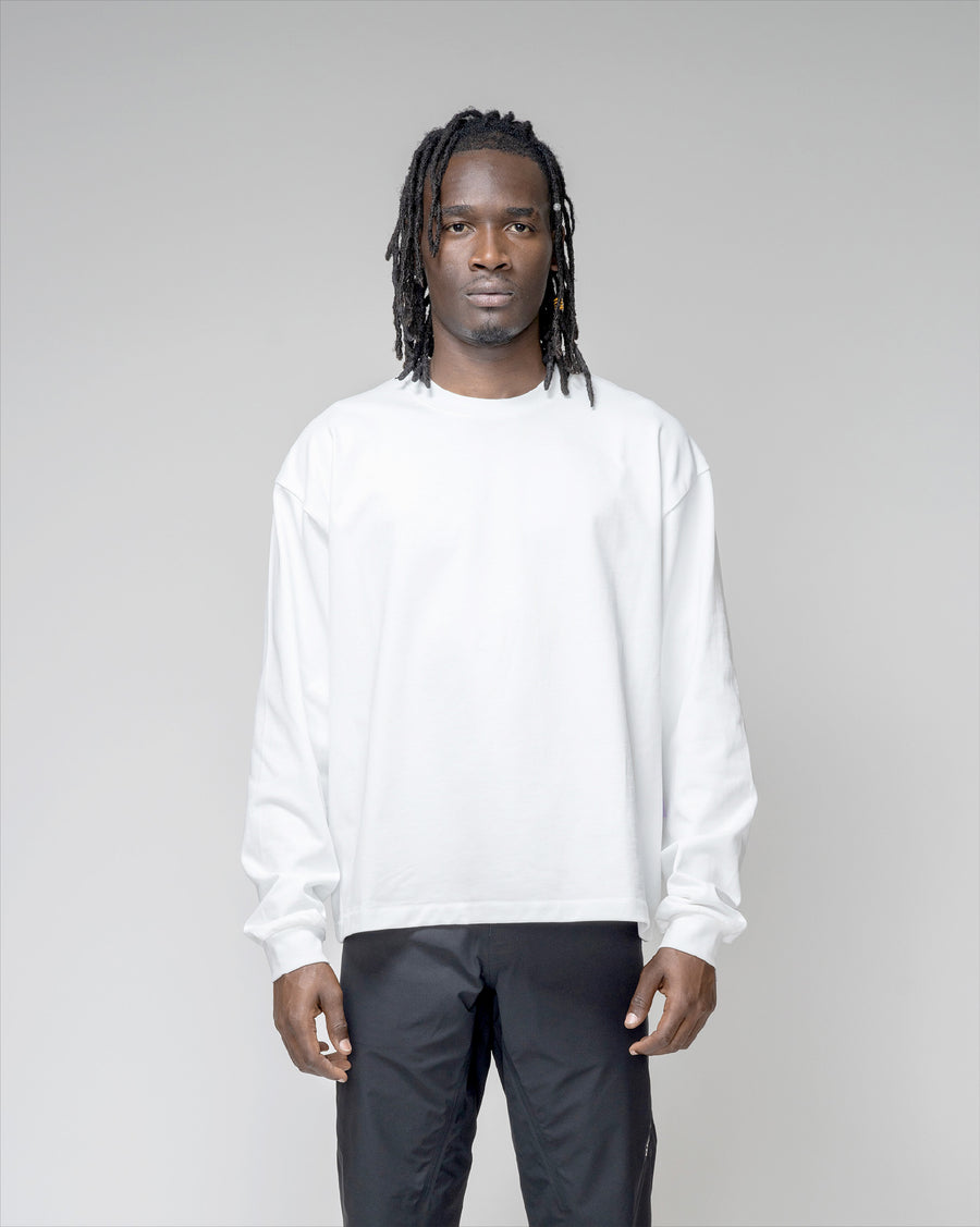 Camiseta LS Regular Blanca 