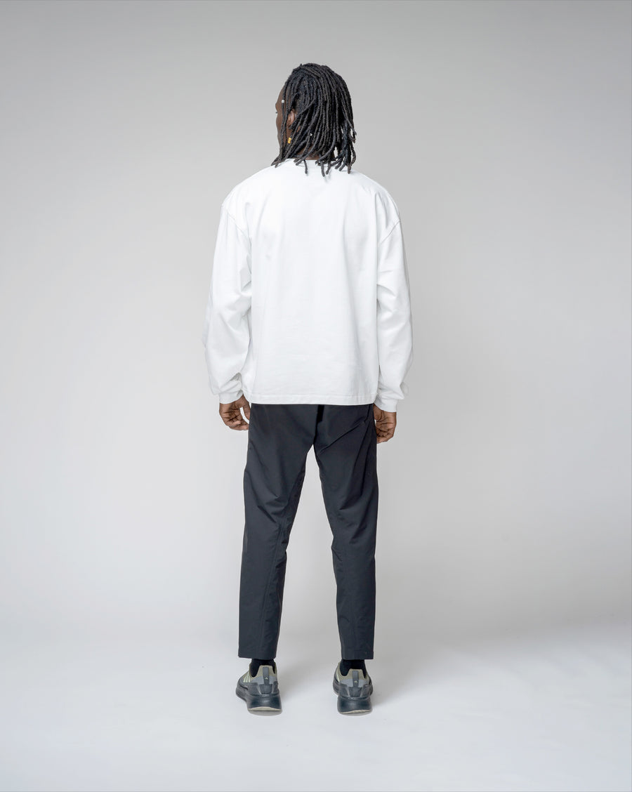 Camiseta LS Regular Blanca 