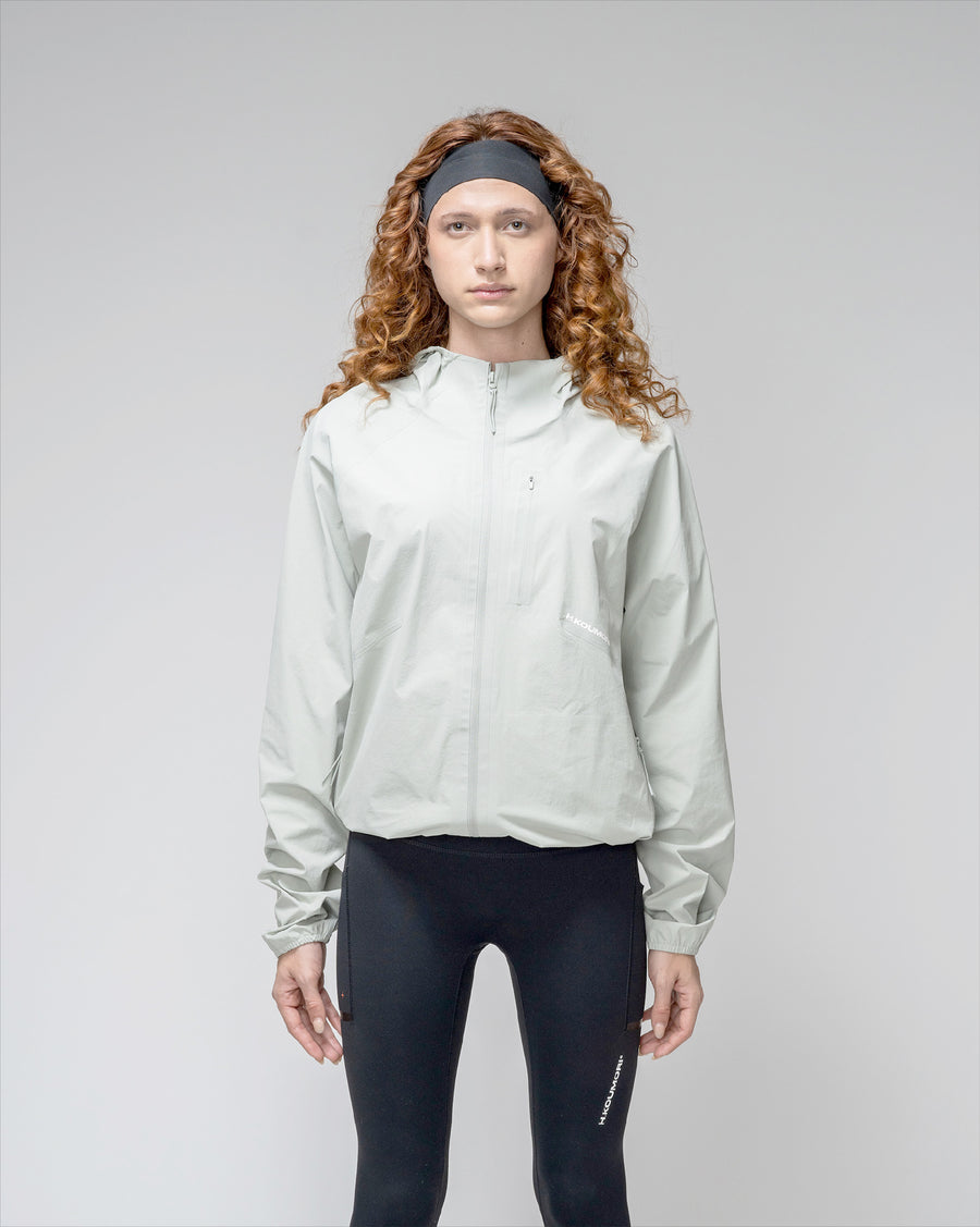 Chaqueta cortavientos de té