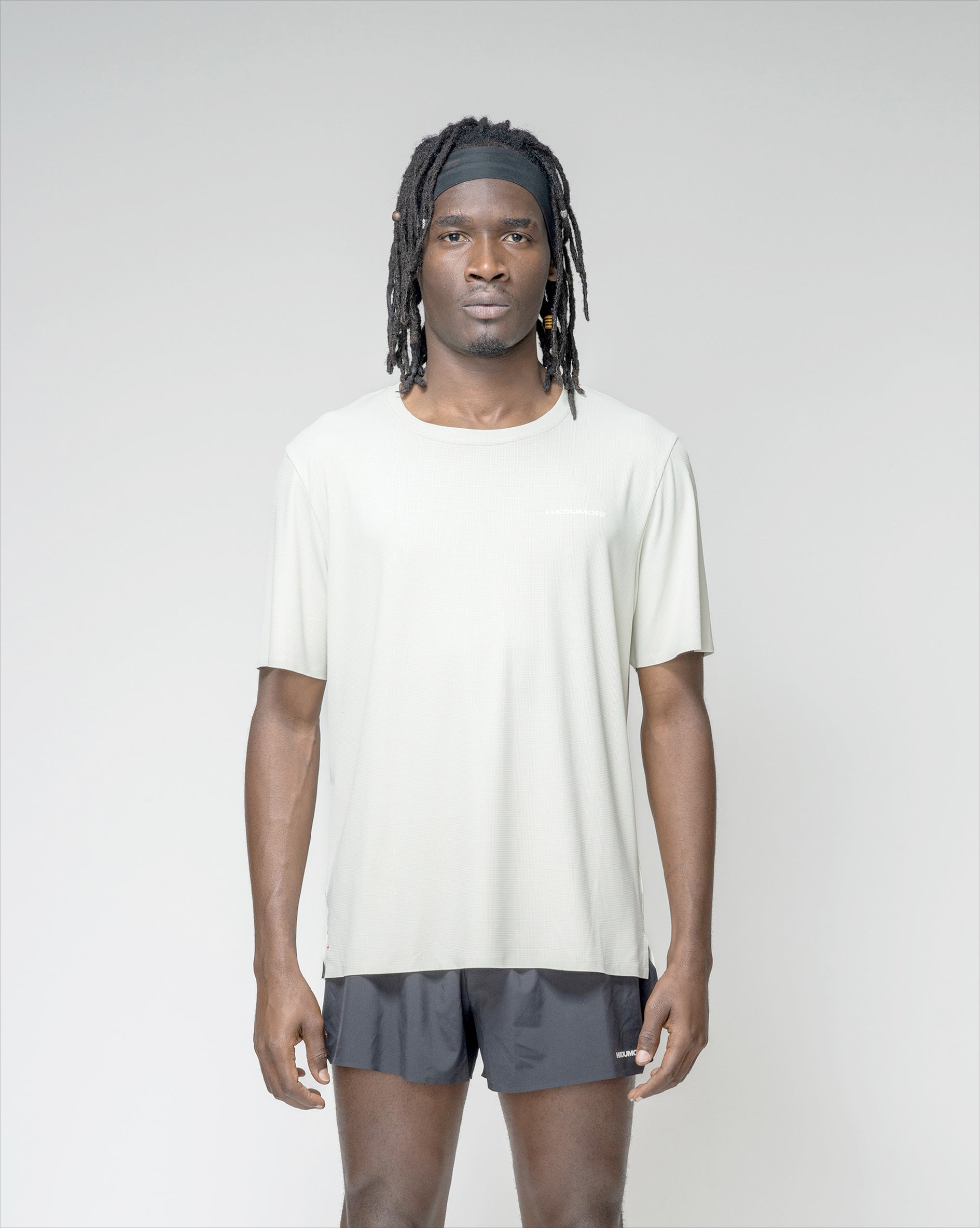 Camiseta de entrenamiento Running Motion gris glacial