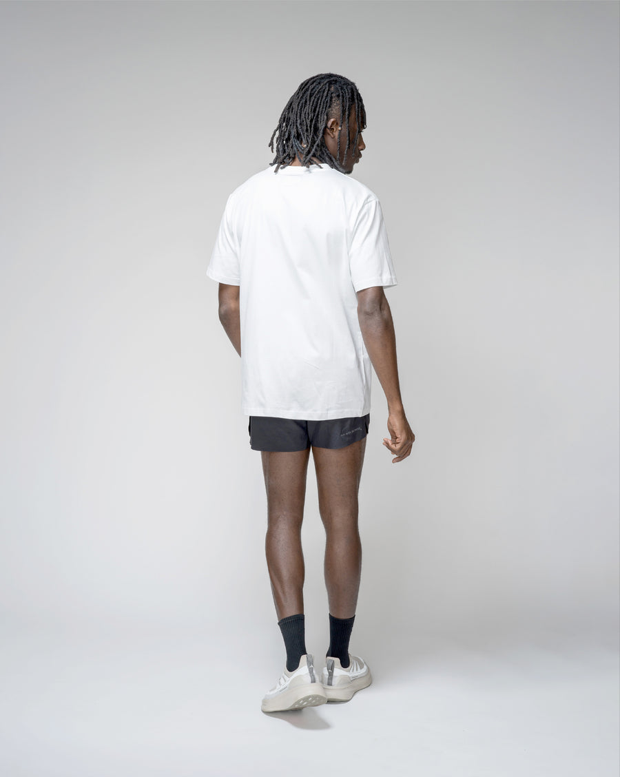 Camiseta blanca de Running World Boulder