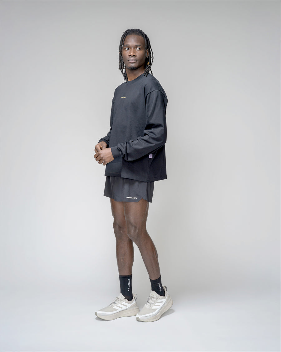 Running Motion Regular Manga Larga Negra